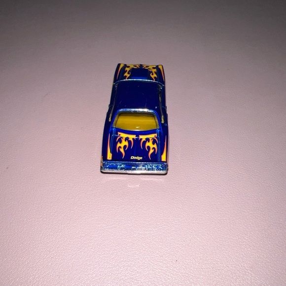 Hot Wheels Heat‎ Fleet '69 Dodge Coronet Superbee Blue Flames - Picture 4 of 10